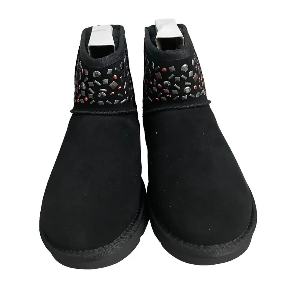 UGG Womens Classic Mini Studs ll Boots 1119101 Size 8 - Picture 4 of 12